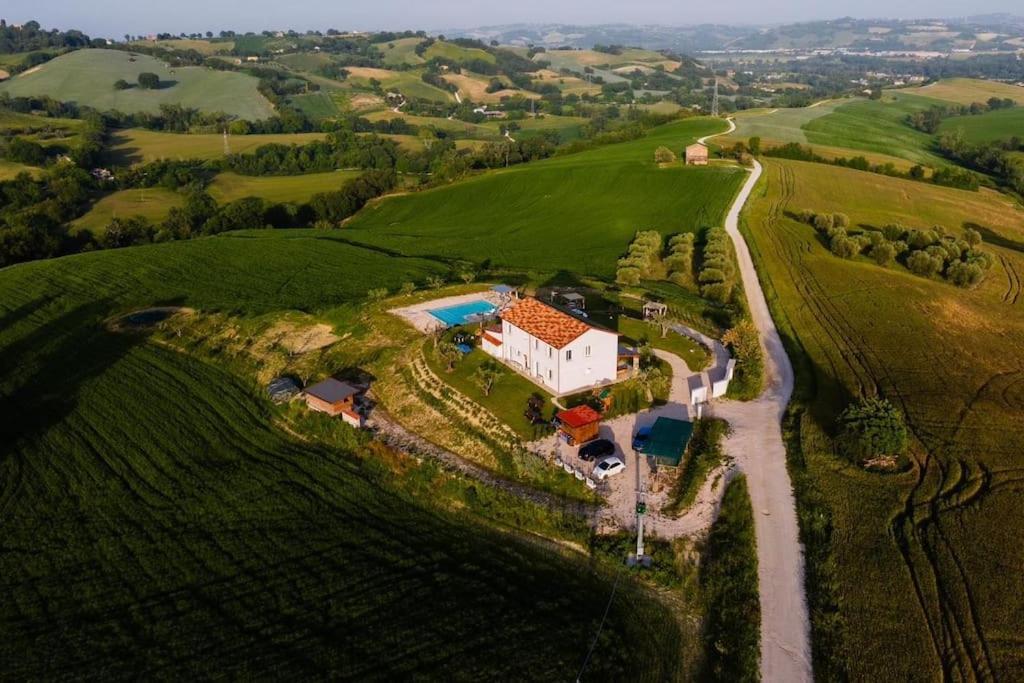 Apartmán Casal Del Sole - L'Ulivo Montefelcino Exteriér fotografie