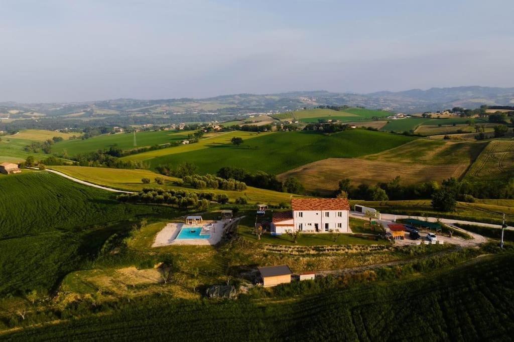 Apartmán Casal Del Sole - L'Ulivo Montefelcino Exteriér fotografie