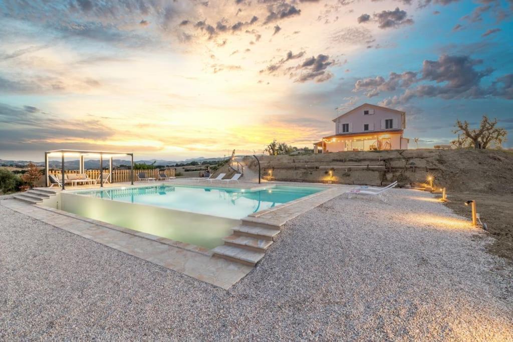 Apartmán Casal Del Sole - L'Ulivo Montefelcino Exteriér fotografie