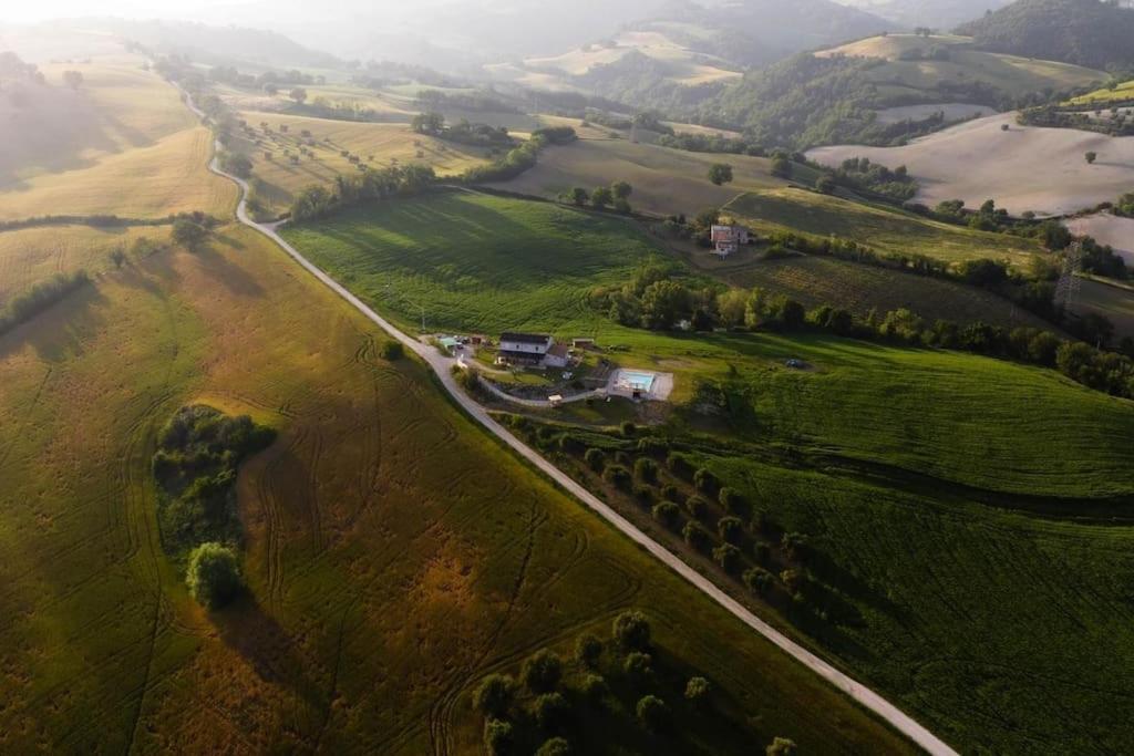 Apartmán Casal Del Sole - L'Ulivo Montefelcino Exteriér fotografie